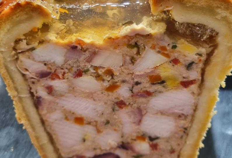 Photo PATE CROUTE CRABE ET POULPE