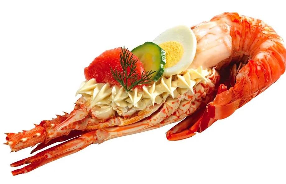 Slide La 1/2 langouste à la parisienne