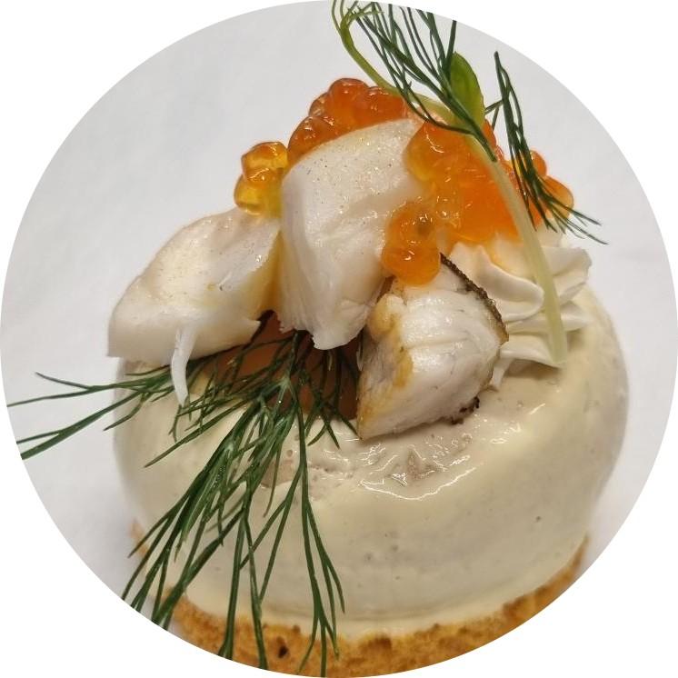 Slide Trilogie de bar, langouste et truite